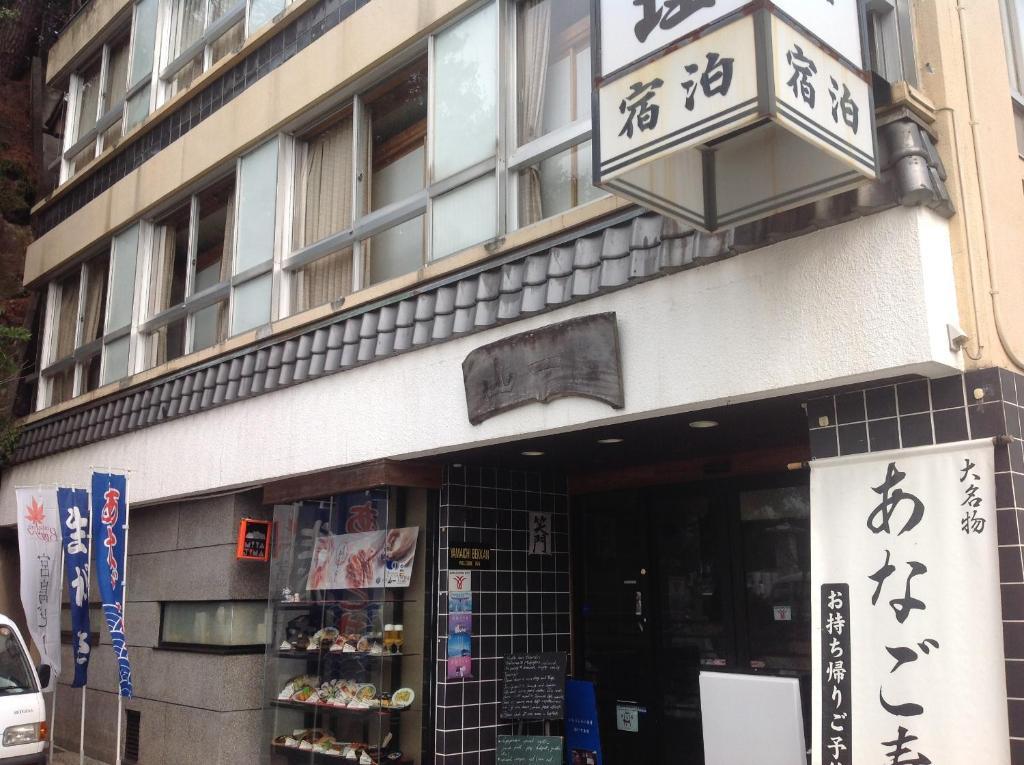야마이치 베칸 호텔 하쓰카이치 외부 사진